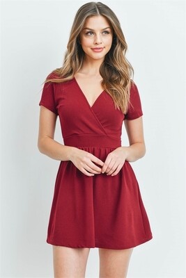 Burgundy Dress