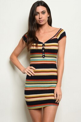​Jade Stripes Dress