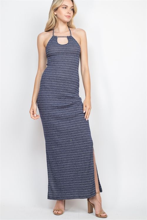Navy Stripes Dress