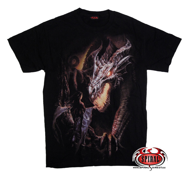 Dragon Maiden - T-Shirt sort