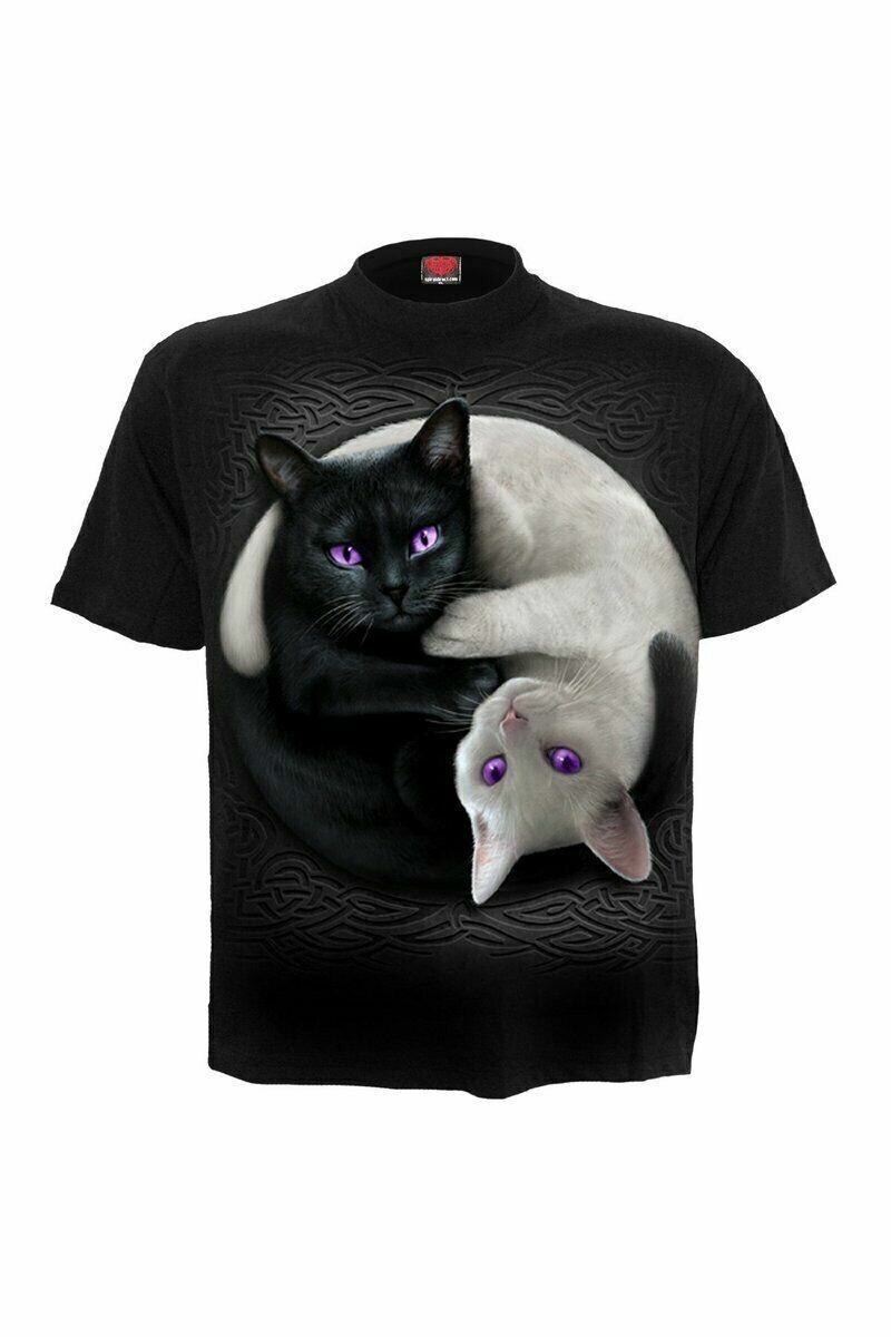 Yin Yang Cats - T-shirt