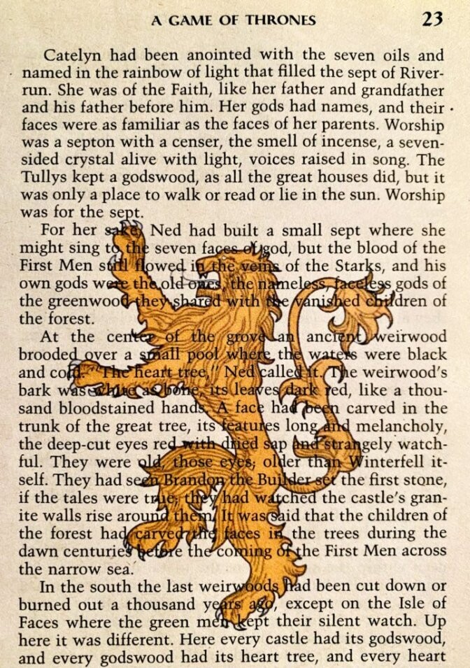 Game of Thrones Houses