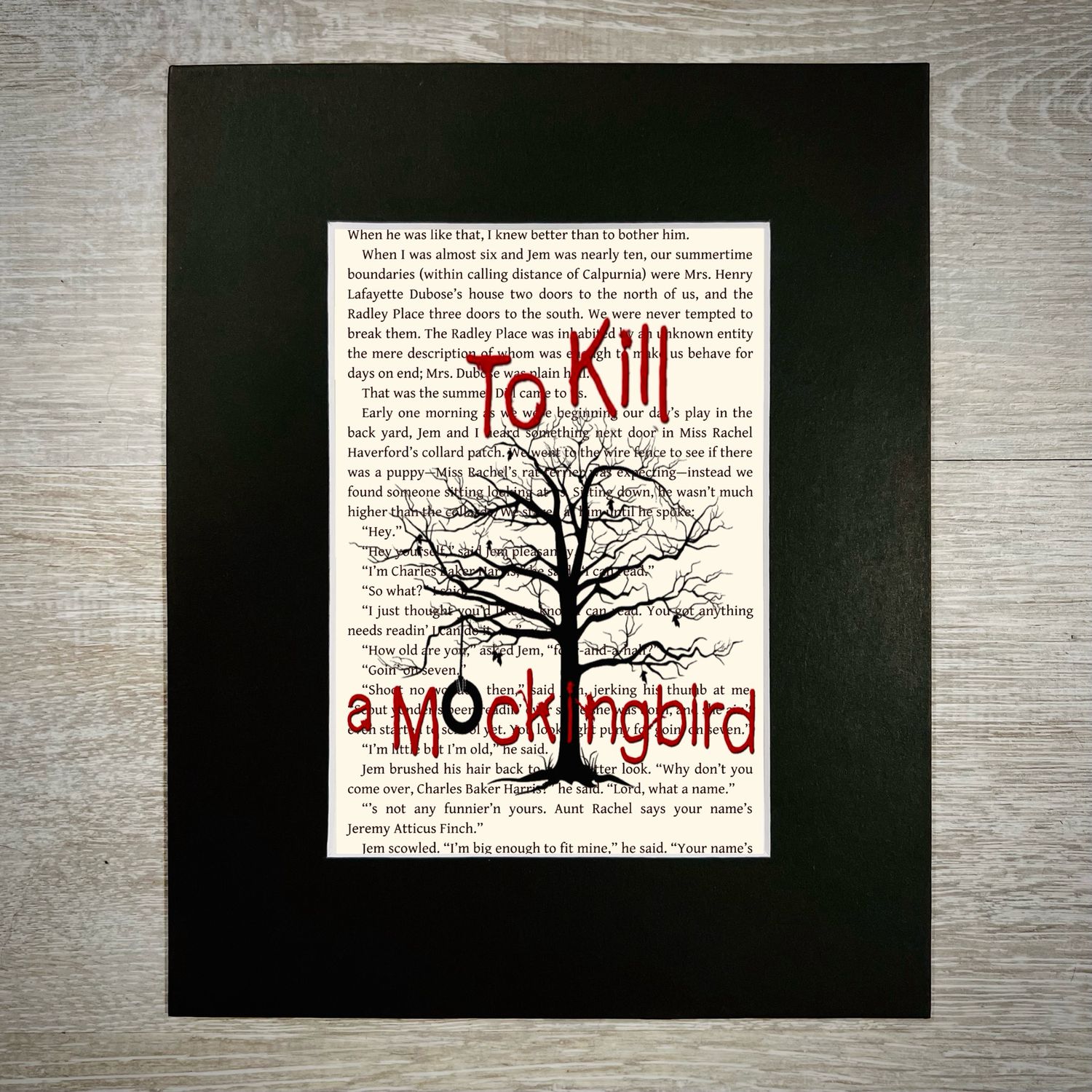 To Kill A Mockingbird 