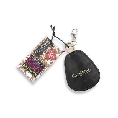 Leather Poo bag pouch