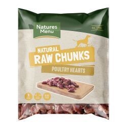Natures Menu Poultry Hearts 1kg