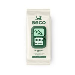 Beco Bamboo Unscented Dog Wipes