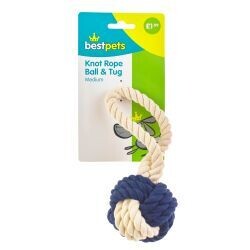 Bestpets Knot Rope Ball &amp; Tug