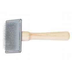 Ancol Ergo Wooden Handle Slicker Brush