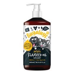 Bugalugs Natural Flaxseed Oil 500ml