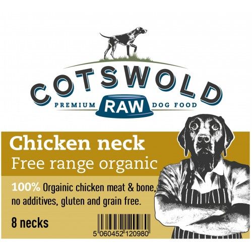 Cotswolds Organic Chicken Necks x 8