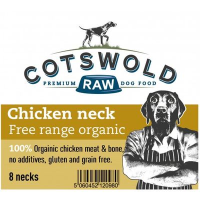 Cotswolds Organic Chicken Necks x 8