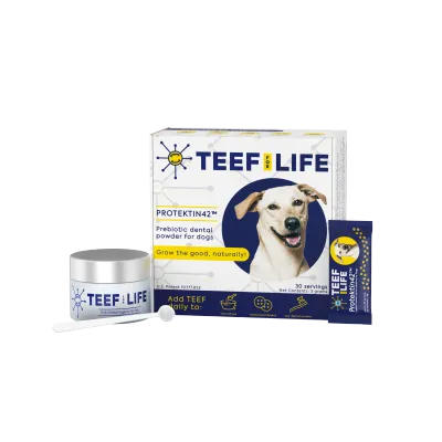 TEEF for Life - Protektin42™ - Kit: Prebiotic Dental Powder for Dogs