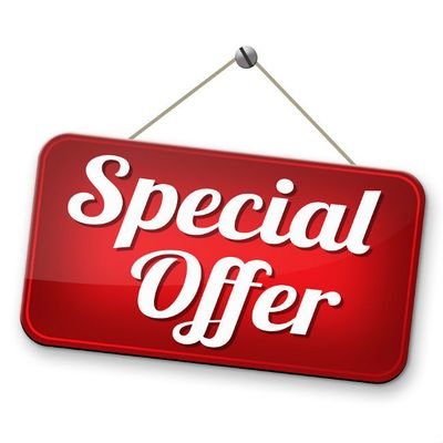 SPECIAL OFFERS &amp; CLEARANCE ITEMS