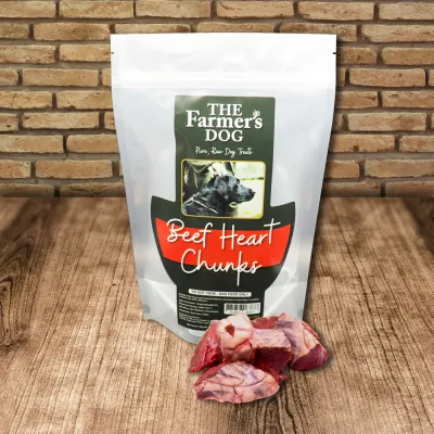 Farmers Dog Beef Heart Chunks 800g