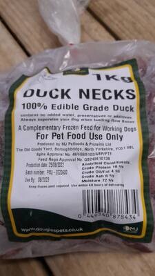 Duck Necks 1kg