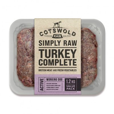 Cotswolds Simply Raw Turkey 1.2kg