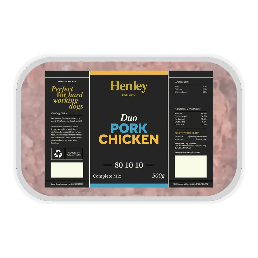 Henley Duo Pork &amp; Chicken 500g