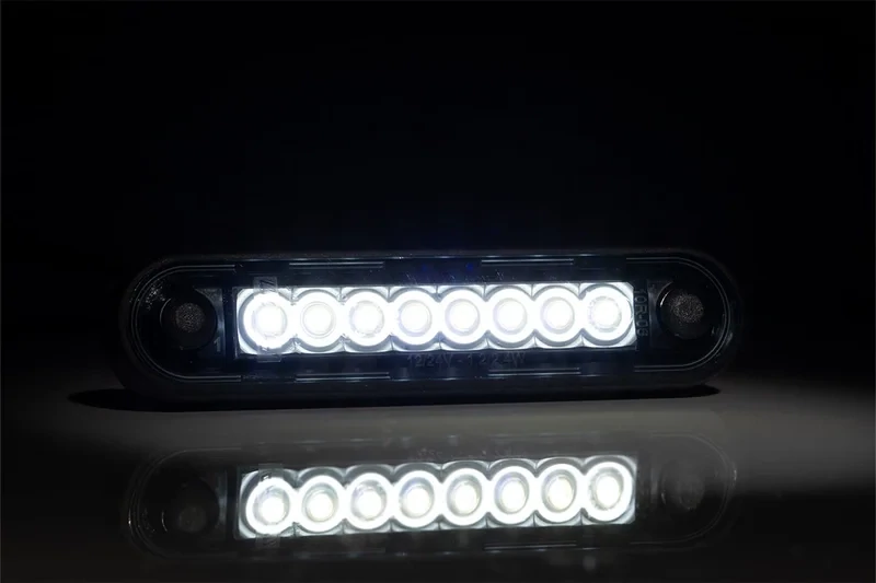 Luce ingombro 8 LED Scuro – Bianco