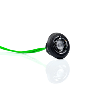 Luce ingombro tonda – VERDE