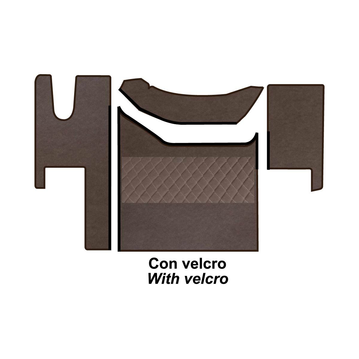Set copricofano e tappeti – Renault T HIGH SLEEPER- New Road