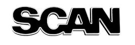 Scritta SCANIA Black