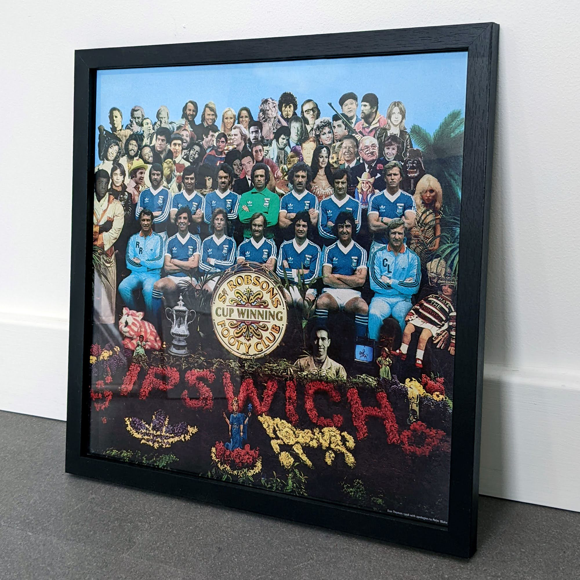 Ipswich Town Sergeant Pepper Poster by Dan Thomas