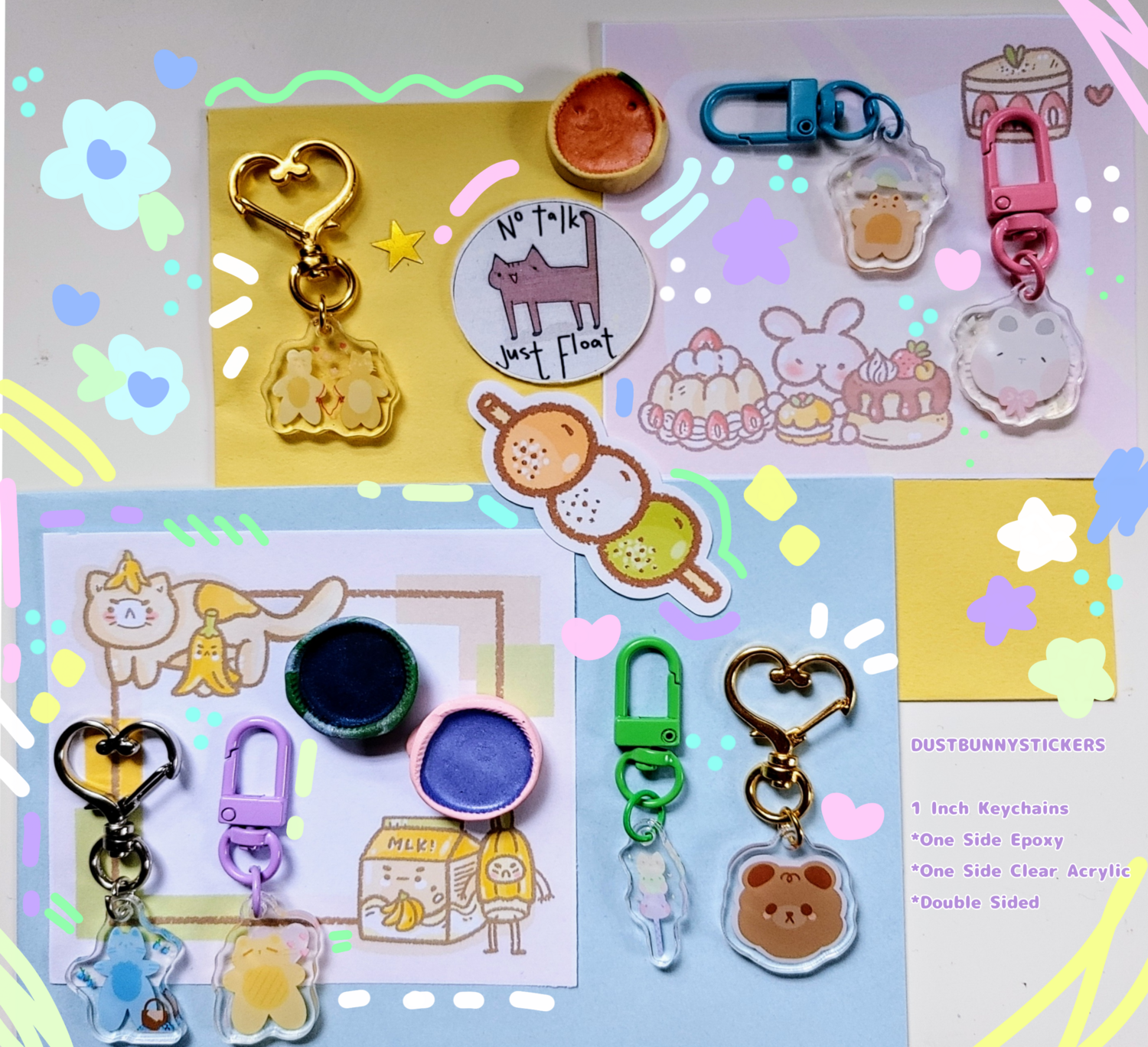 Various Mystery Keychain