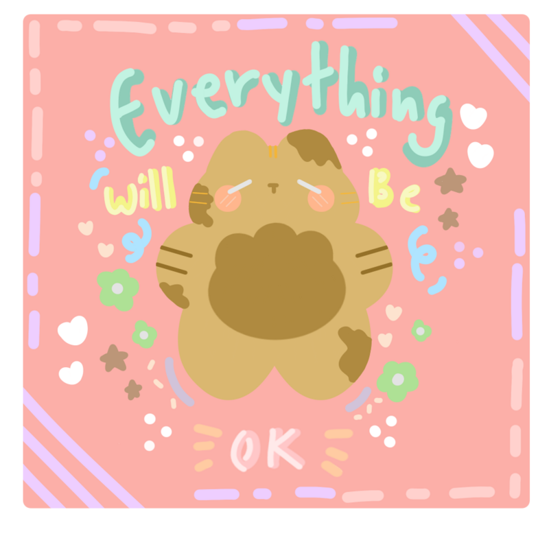 Everything will be okay Print