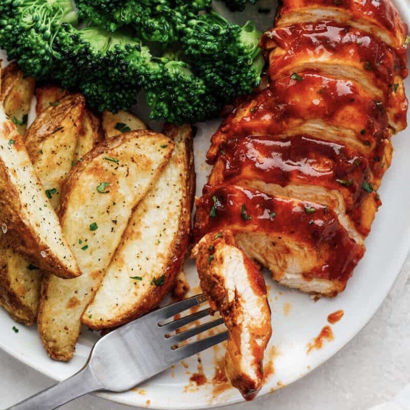 BBQ Chicken & Roasted Potatoes - EXTRA PROTEIN