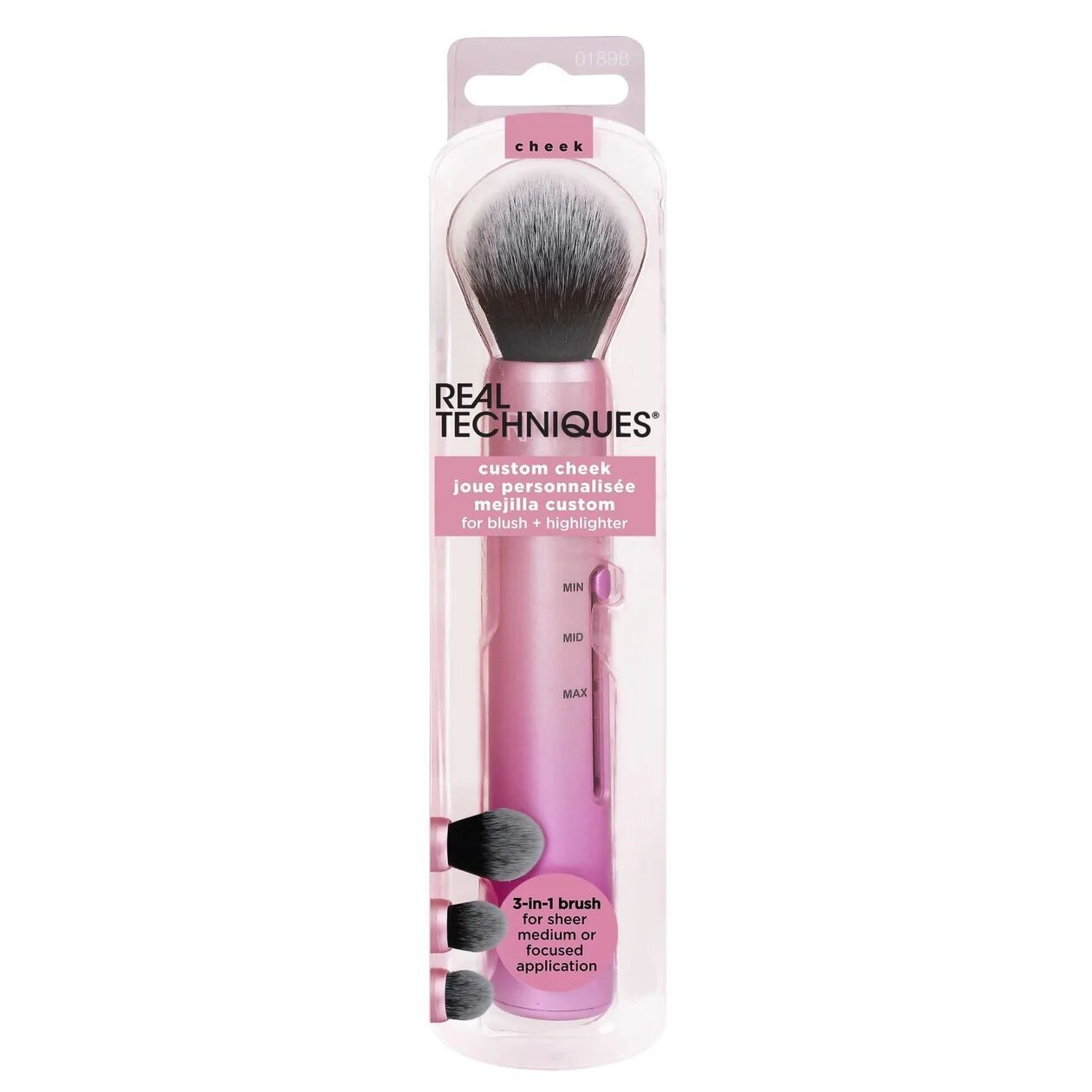Custom Cheek 3-In-1 Makeup Brush