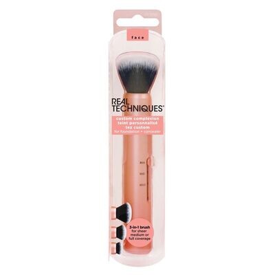 Custom Complexion Foundation 3-In-1 Makeup Brush