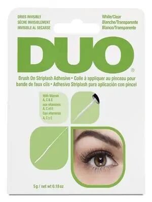 Duo Brush- On Striplash Adhesive, Clear, 0.5 FL
