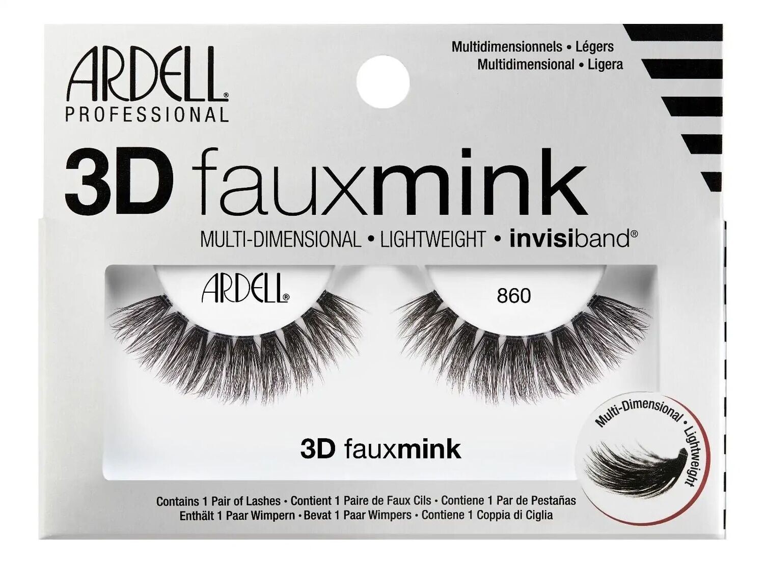 3D Faux Mink 860