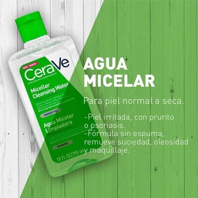 Agua Micelar Limpiadora 295ml