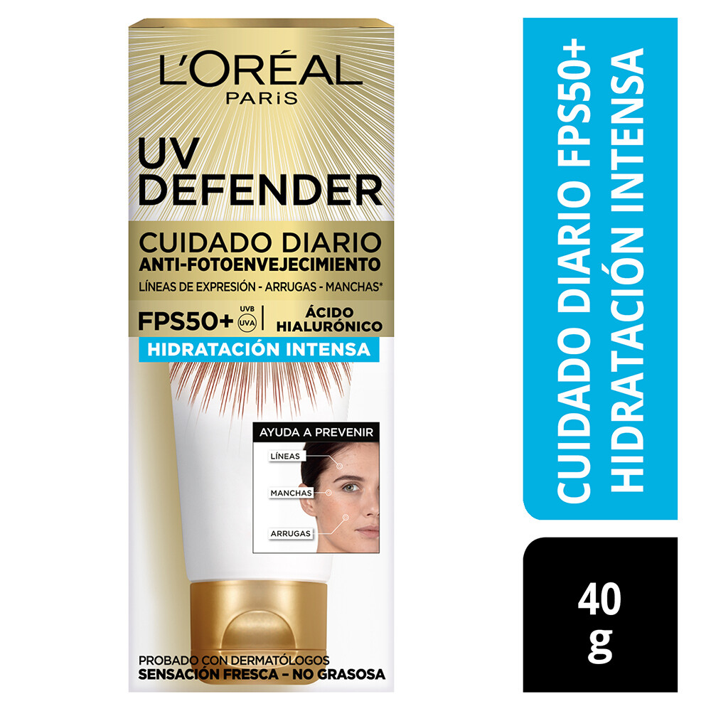UV Defender Hidratacion Intensa FPS50+ 40G