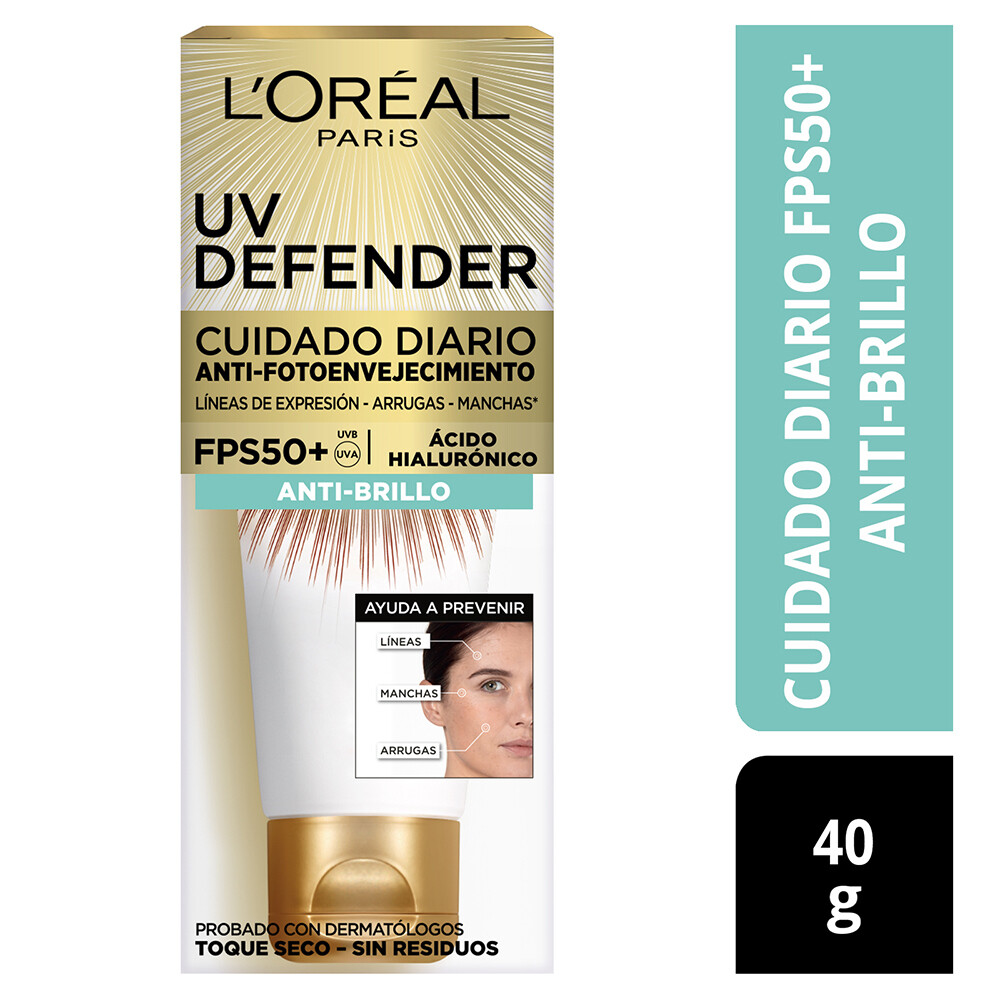 UV Defender Toque Seco FPS50+ 40g