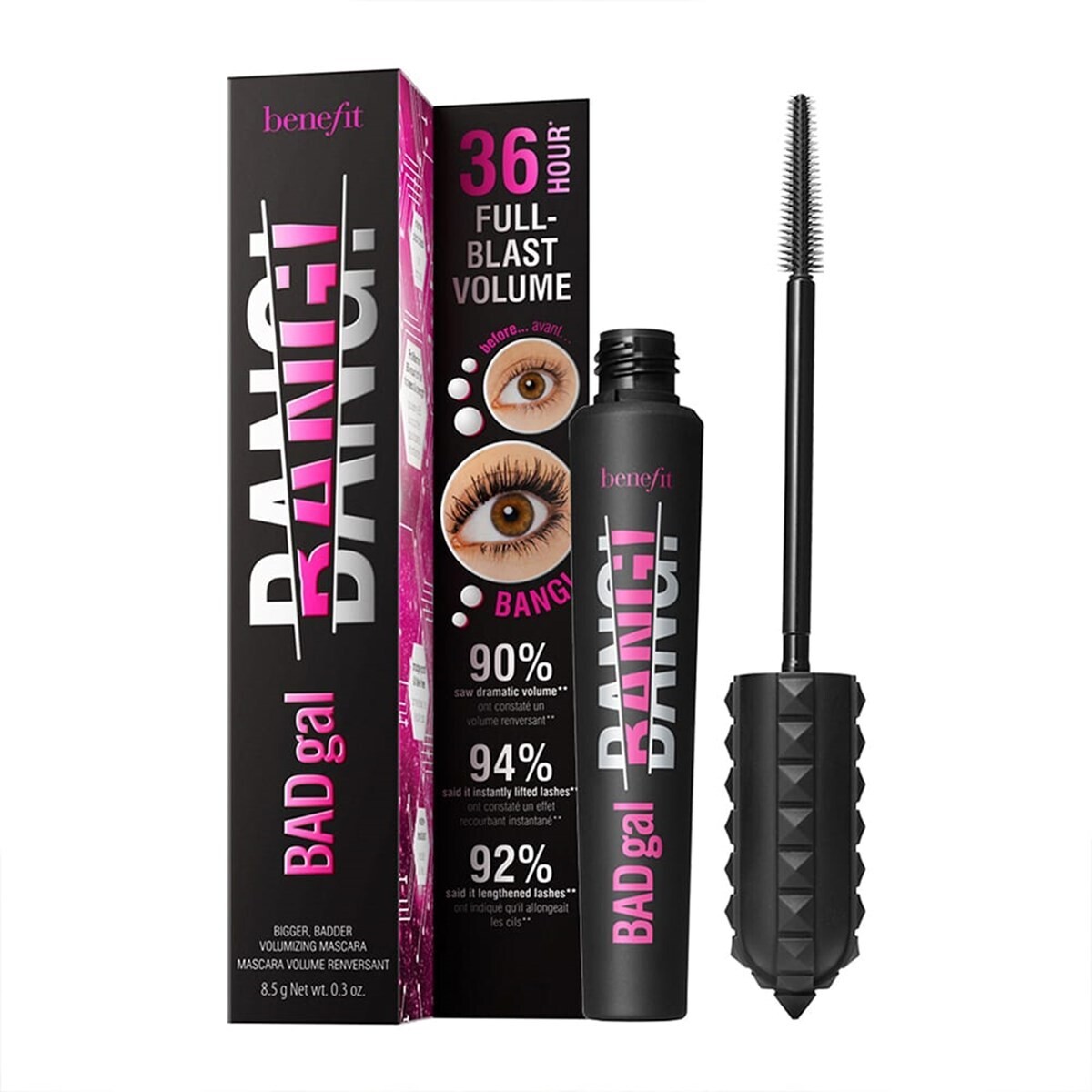 Badgal Bang! Volumizing Mascara Intense Pitch Black
