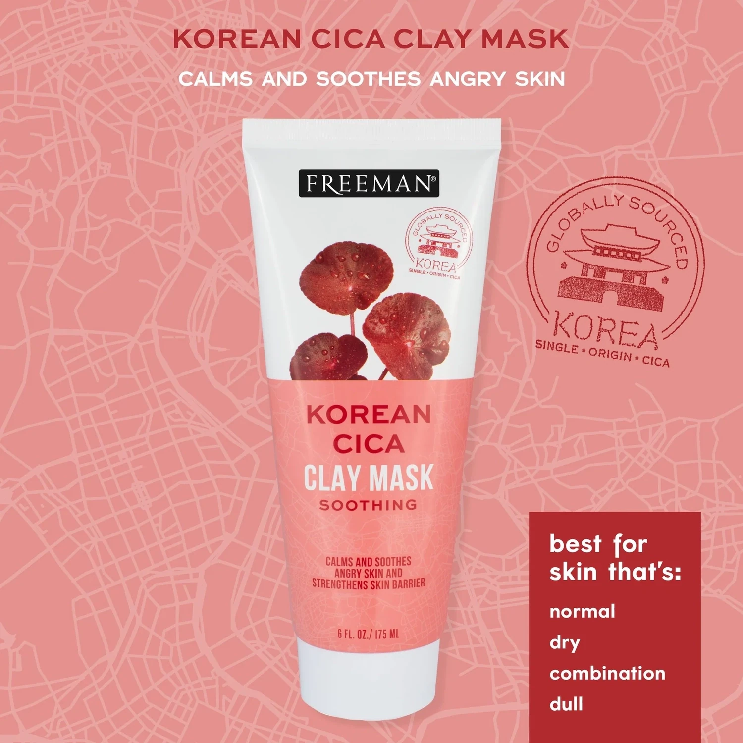 Exotic Blends Soothing Korean Cica Clay Mask