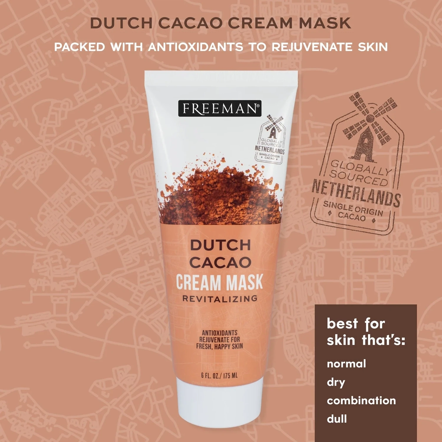 Exotic Blends Revitalizing Dutch Cacao Cream Mask