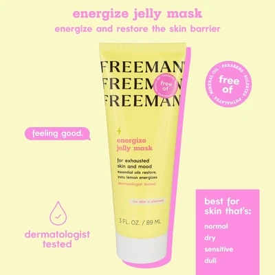Energize Yuzu Lemon Jelly Mask