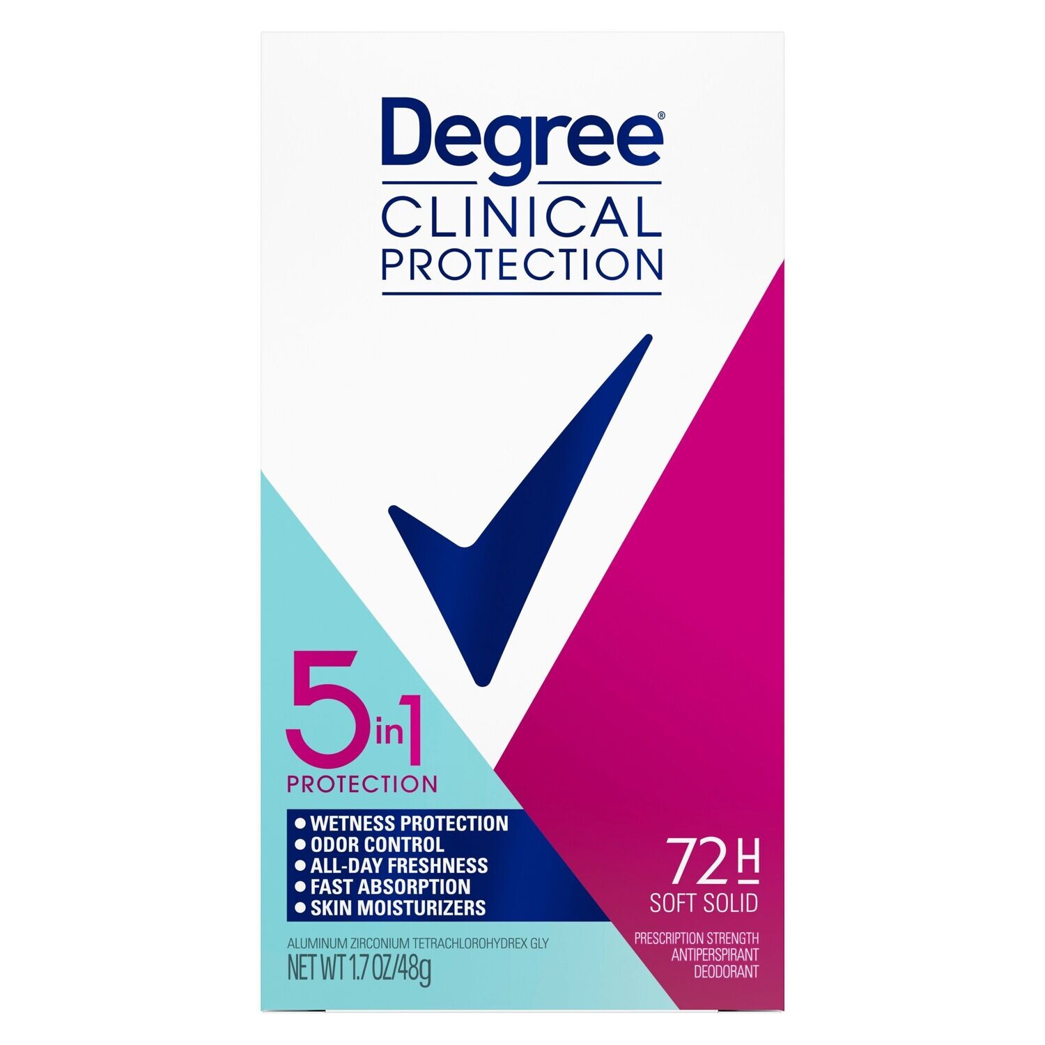 Degree Clinical Protection 5 In 1