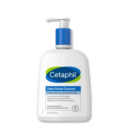 Daily Facial Cleanser For Combination To Oily Sensitive 16 OZ