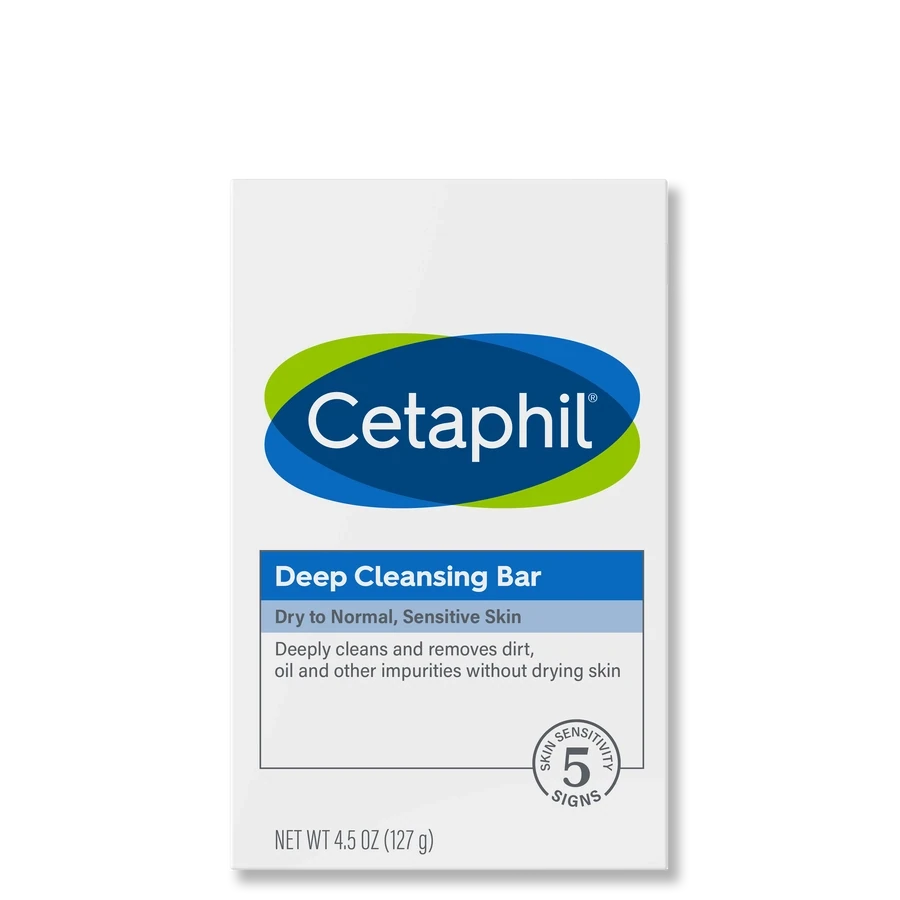 Deep Cleansing Bar 4.5 OZ For Dry To Normal, Sensitive Skin
