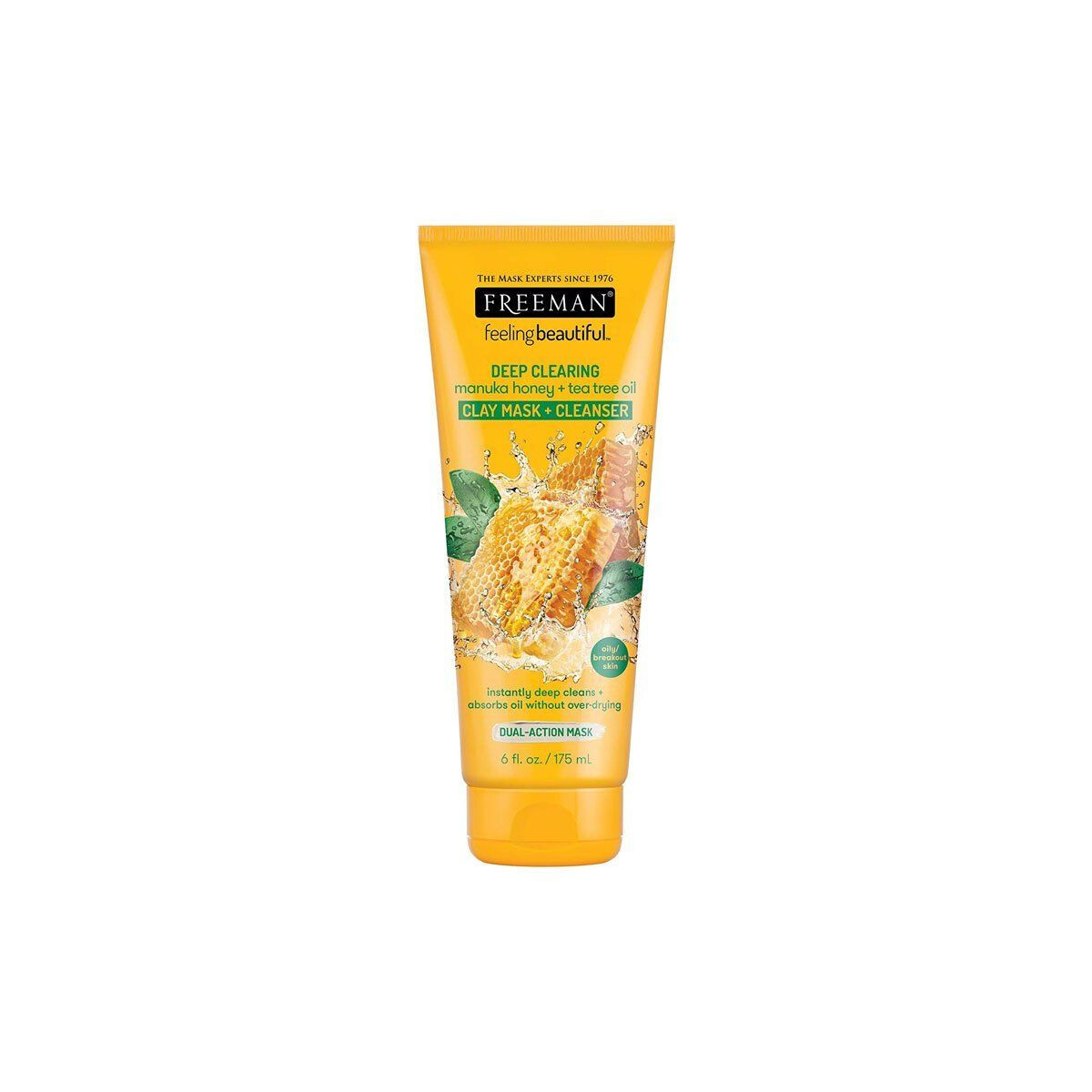 Manuka Honey + Tea Tree Oil Clay Mask + Cleanser (Disco March)