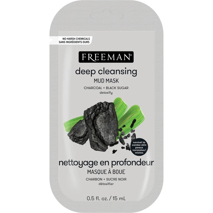 Charcoal + Black Sugar Mud Mask Sachet