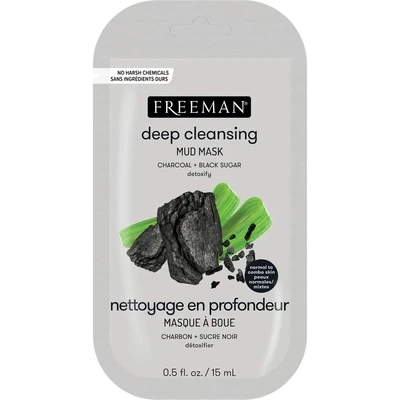 Charcoal + Black Sugar Mud Mask Sachet