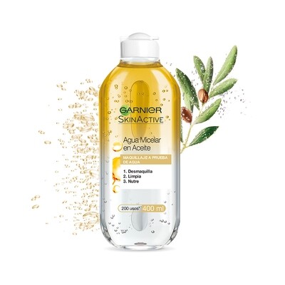 Garnier Skinactive Agua Micelar en Aceite 400mL