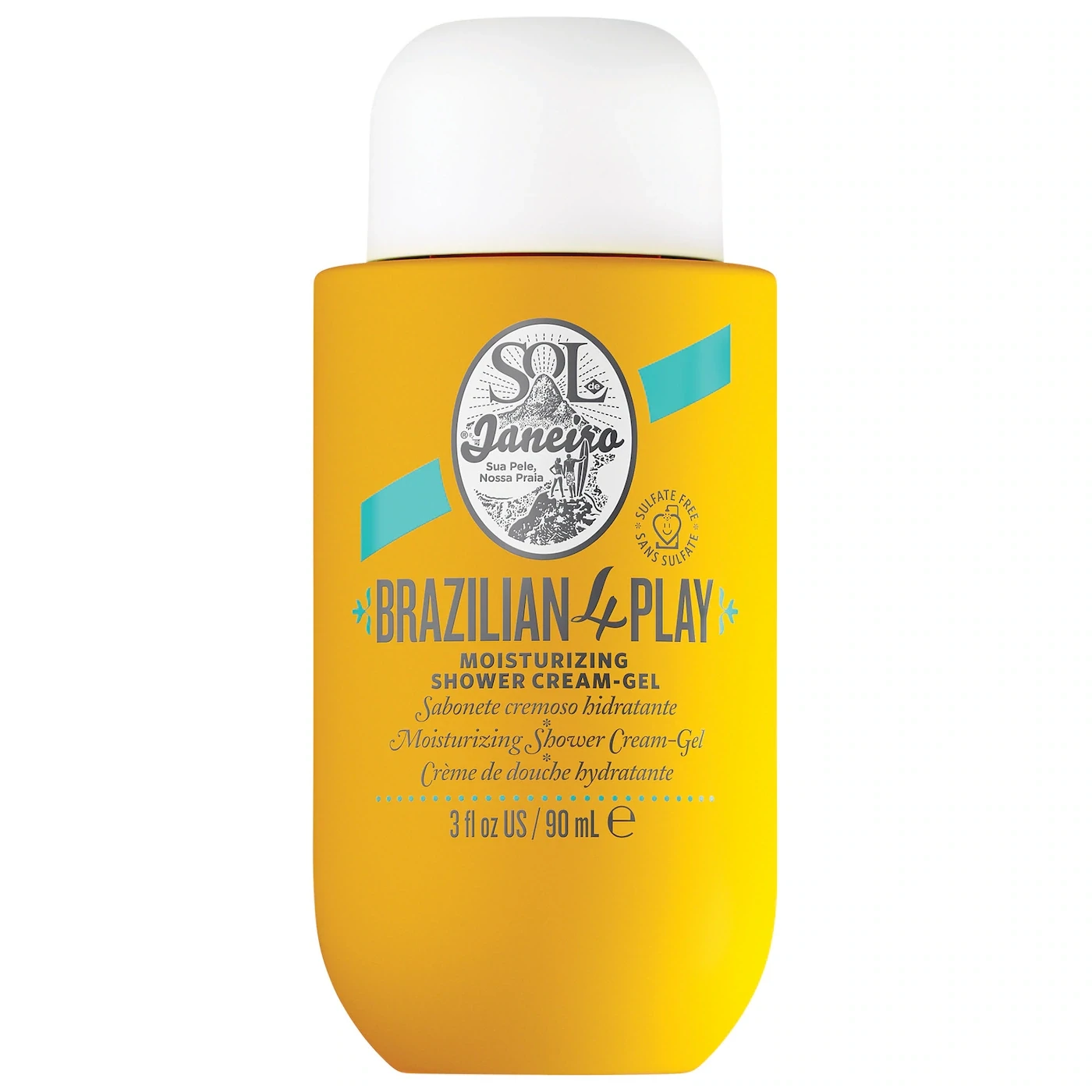 Mini Brazilian 4 Play Moisturizing Shower Cream-Gel