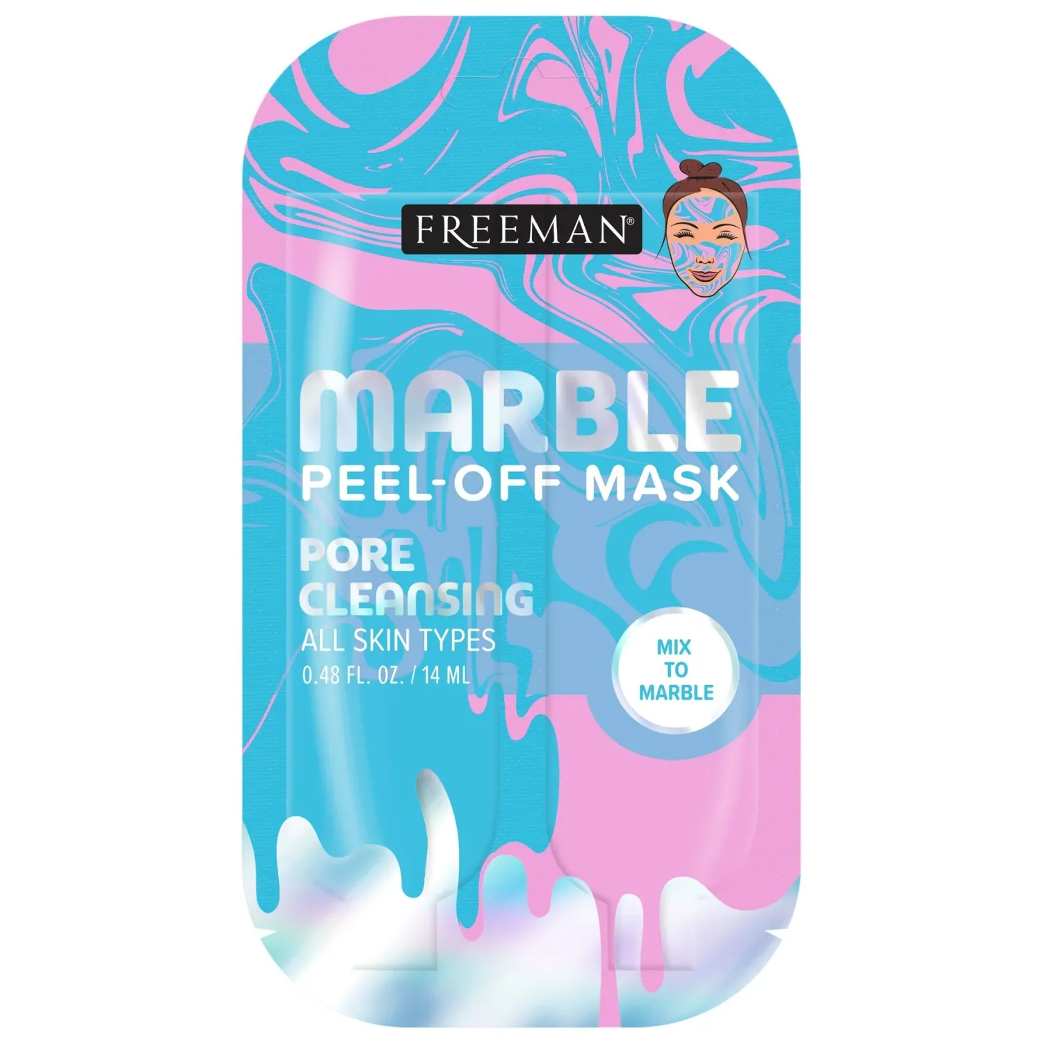 Marble Pore Cleansing Peel-Off Mask Sachet