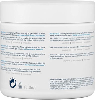 Crema Hidratante Rostro Y Cuerpo Piel Seca 454g